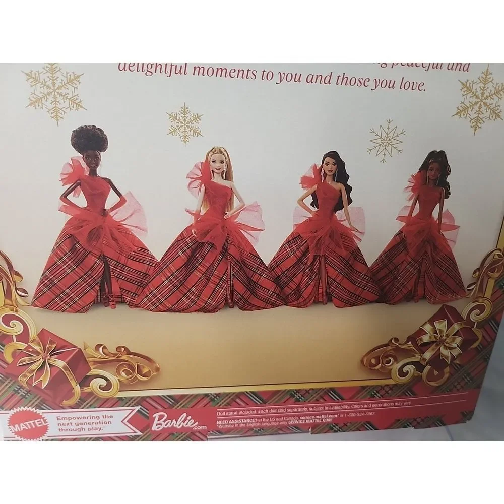 Barbie Signature‎ 2024 Holiday African American Doll Collector NEW IN BOX